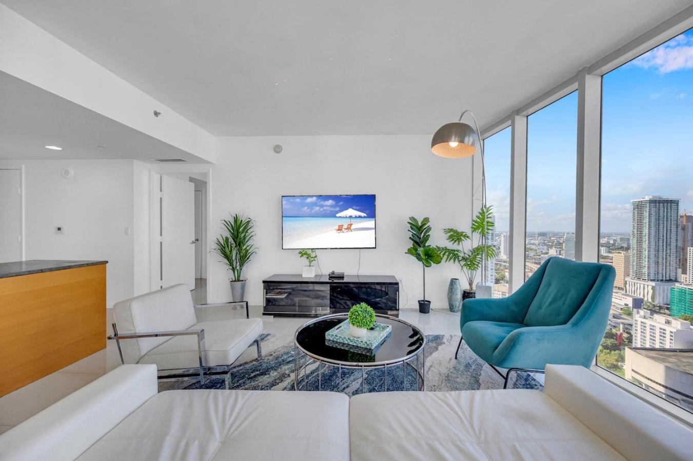 *W Icon Brickell- Luxury 2Br Highrise Corner Condo** Miami Extérieur photo